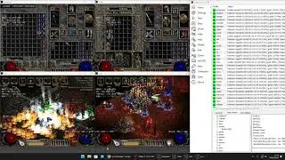 D2LOD - running 32 bots in private server