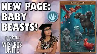 NEW! Baby Beasts Coming to June Community Day ✨ Harry Potter: Wizards Unite