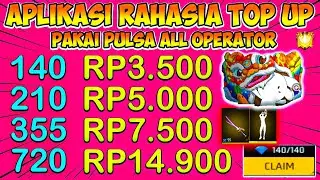 TOP UP FREE FIRE MURAH❗140 DM Rp3.000❗BISA PAKAI PULSA | LEGAL/AMAN MARET 2023