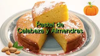 Te enseño hacer un pastel muy jugoso de calabaza y almendra, receta para principiantes