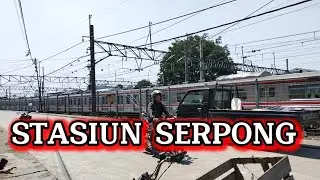 KRL Commuter Line masuk Stasiun Serpong - 27 September 2025