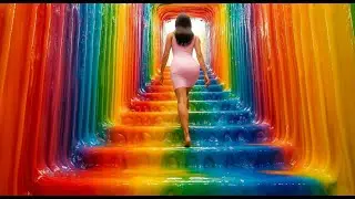 Which Staircase Sinks Under Your Feet 😱🪜✨  Ultimate Oddly Satisfying AI ASMR