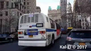 NYCTA: 1999 Novabus T80206 RTSs 5143 & 4955 on Downtown Brooklyn & Kings Plaza bound B41