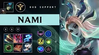 Nami Support vs Rell - EUW Master Patch 25.24