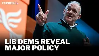 LIVE: Ed Davey set to announce huge policy at Lib Dem event