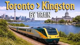 Train Journey from Toronto to Kingston | VIA Rail Toronto to Kingston | VIA Rail Toronto to Kingston