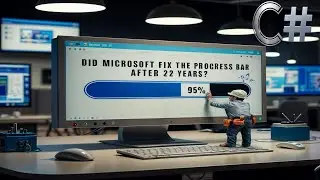 Did Microsoft Fix The Progress Bar After 22 Years?