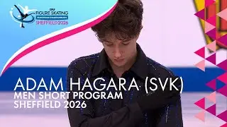 Adam HAGARA (SVK) | Men Short Program | ISU European Champs | Sheffield 2026 | #FigureSkating