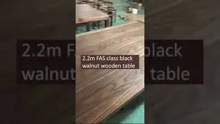 factory supply modern luxury solid Walnut wooden table for dining room,