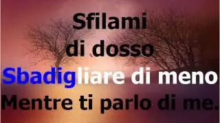 Miele - Mentre ti parlo - KARAOKE