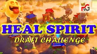 How to Win Heal Spirit Draft Challenge *season 10* the heist | Clash Royale