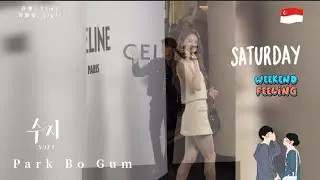 BoGum 🫰 Bae Suzy 🌷 C&eacute;line New Store Opening event 🌷 ion Orchard 🫰 Singapore 🫰 March 27, 2025🫰