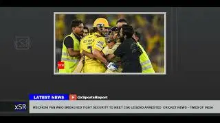 Ms Dhoni Fan Who Breached Tight Security To Meet Csk Legend Arrested Cricket News Times Of India