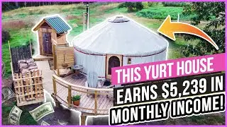 Extraordinary Yurt House &ldquo;Restorative Escape&rdquo; Earns $5,239 In Monthly Income!