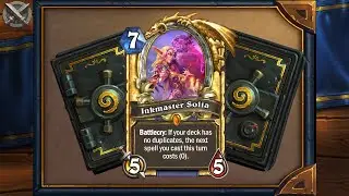 Hearthstone - Card Sounds | Mean Streets of Gadgetzan - Inkmaster Solia