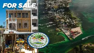 Own Your Beachfront Paradise: Beach Bar with Penthouse for Sale in Caye Caulker, Belize!