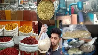 Thane garam masala market/Mahagiri garam masala market/garam masala chakki powder #thane#garammasala