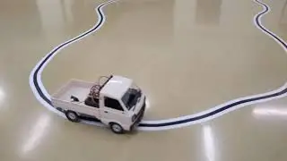 Automated driving? Modified WPL D12 to Optically Read Line Tracer
