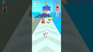 Make Big Head Blossom Girl Run #shorts #games #viral #gaming