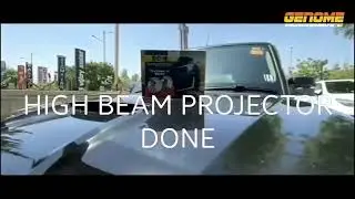 Mahindra Scorpio High Beam Retrofit with #Genome #BiXenon HID Headlight Projector (EON Series)
