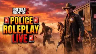 RDR2 Police Roleplay LIVE 🚨 | Indian Cop Duty 🤠 | Hindi Gameplay 🔥
