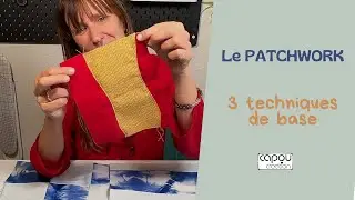 Patchwork for Beginners: 3 Essential Techniques (Lines, Checkerboard & Curves)