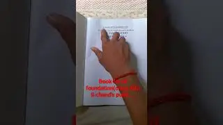 iit foundation  book class 8th #shorts #shortvideo