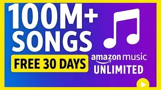 🎧 100 MILLION SONGS FREE! | Amazon Music Unlimite