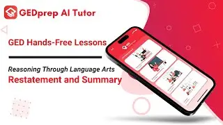 GED&reg; School free lesson #5 - Main Ideas and Details | GEDprep AI Tutor