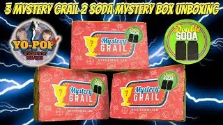 3 Mystery Grail Double Soda Mystery Boxes