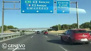 Genevo PROTECTOR - Multanova m&oacute;vil en M-40  Madrid