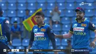 Bad Luck for Tim Robinson (Sri Lanka vs Newzeeland