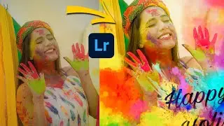 2024 holi photo editing | PicsArt holi photo editing | Lightroom holi editing