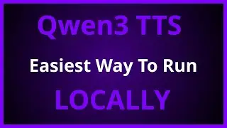 Easiest Way to Run Qwen3 TTS Locally! (and the Second Easiest)