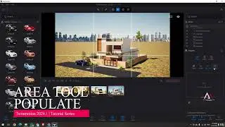 Twinmotion 2024.1 | New features | Area Tool