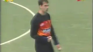 Svensson, vaya dos paradones consecutivos, una aut&eacute;ntica muralla. CE-9900 Kiel-Barcelona. Final-IDA