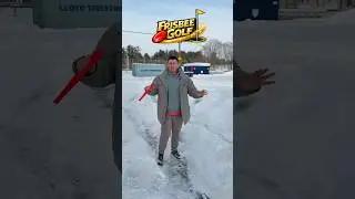 The end 😮 #frisbee #golf
