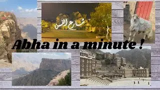 Abha tour in a minute | places to visit in Abha 😍