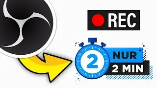 Die PERFEKTEN OBS Studio Aufnahme Einstellungen in 2min!