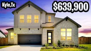 Stunning Two Story Home in Kyle, Tx I Gorgeous Scott Felder Home I 4 Bed I 3.5 Bath I 2295 Sqft Tour