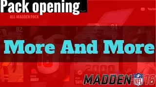 More Pack Openings!?!?! what can we pull?!?!? ( MUT 16 Pack Opening)