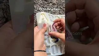 Resin Keychain|Resin Name Keychain|#youtubeshorts #shortvideo #shorts #resinart @Anshi-Creations18