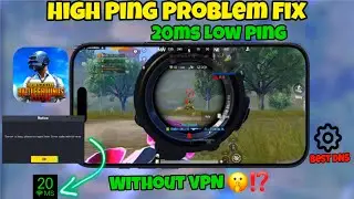 🔥20 MS Low Ping In PUBG | HIGH PING PROBLEM FIX IN PUBG | Best Gaming DNS & APN Setting PUBG 2025