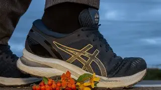 ASMR Asics Kayano 27 Blue Gold Crush Berries and Flowers 💐 