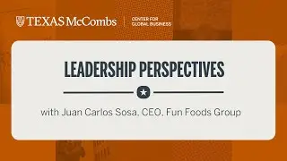 Juan Carlos Sosa on the importance of a global mindset.