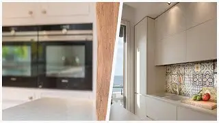 75 Yellow Floor Kitchen With Solid Surface Countertops Design Ideas You'll Love 🟡