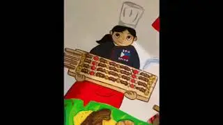 1 Meter long BBQ