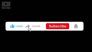 YouTube like share subscribe Bar ★ 2022