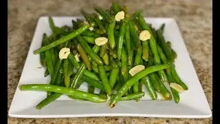 Saut&eacute;ed Garlic Green Beans - Paleo | Keto