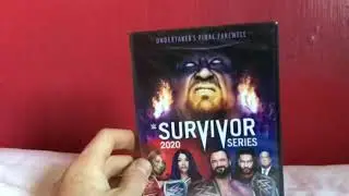 Unboxing WWE SURVIVOR SERIES 2020 dvd